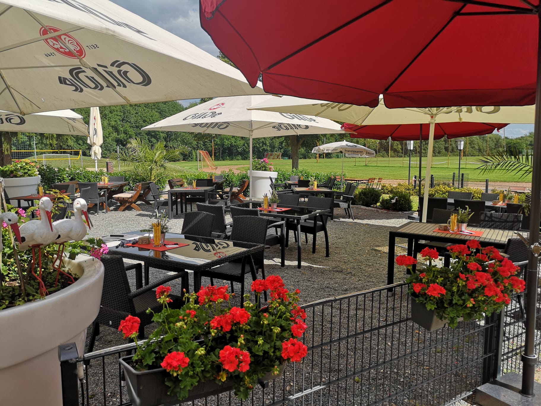 Gastwirtschaft Zum Storchennest Hemmingen Außenansicht