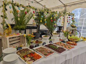 Buffet-Auswahl beim Osterbuffet am Ostersonntag in Hemmingen