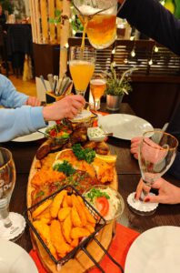 Storchennest Genussabend Vierer-Genussbrett für 4 Personen