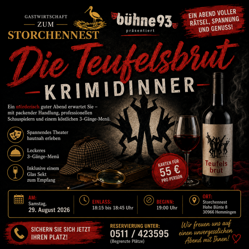 Krimidinner im Storchen